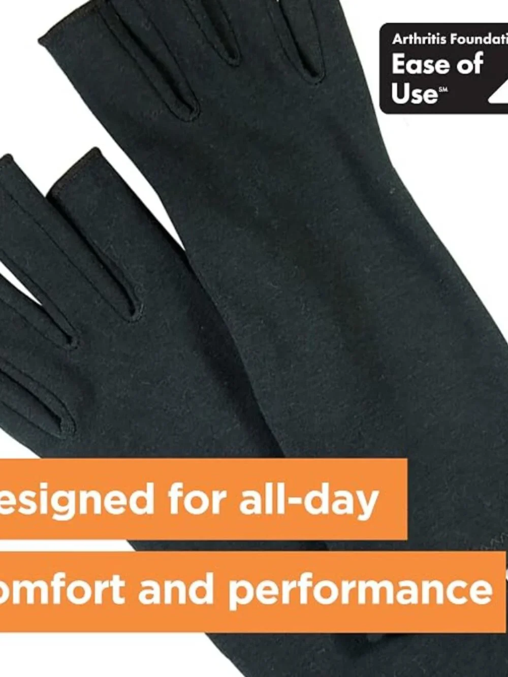 Compression Arthritis Gloves Fingerless Support Joint Pain Circulation Compress